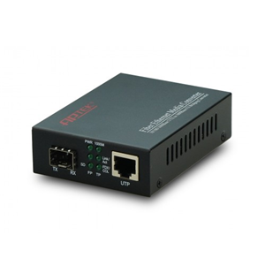 Converter quang 2 sợi APTEK AP110-20S - SFP Slot Gigabit Media Converter