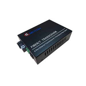 Converter quang Gnetcom 4 Cổng Ethernet I PN: GNC-1114S-20B