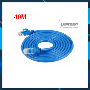 Dây nhảy mạng, dây cáp mạng Ethenet, dây cáp mạng patch cord Cat6 UGREEN 11225 Cao cấp dài 40M