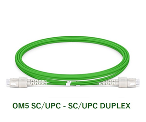 Dây Nhảy Quang Flyin OM5 SC/UPC-SC/UPC 10M Duplex - Truyền Dẫn Ổn Định, Chuẩn Cao Cấp
