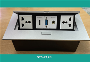 Hộp Ổ Cắm Âm Bàn Sinoamigo STS-212GST-1A - Giải Pháp Điện Thông Minh Cho Văn Phòng & Phòng Họp