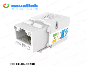 Nhân mạng cat5 âm tường Novalink CC-14-00230 chính hãng - Đài Loan