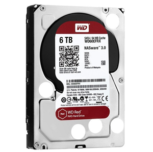 Ổ cứng HDD Western Red 6Tb SATA3 5400rpm