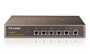 Router cân bằng tải dùng chung nhiều đường truyền Internet TPLink TL-R480T+