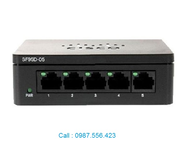 Switch Cisco SF95D-05 5 Port 10/100 Desktop