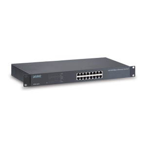 Switch Planet 16-Port 10/100Base-TX Fast Ethernet - FNSW-1601