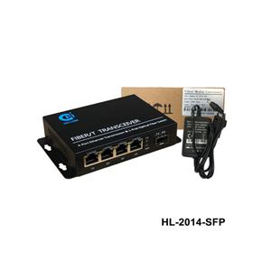 Switch quang 4 cổng mạng Lan 1 cổng SFP HO-LINK HL-2014-SFP