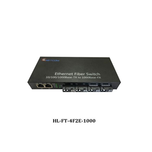 Switch quang 4 cổng quang Gigabit HO-LINK HL-FT-4F2E-1000