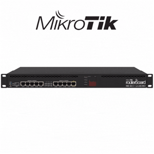 Thiết bị mạng Router Mikrotik RB3011UiAS-RM cân bằng tải chính hãng