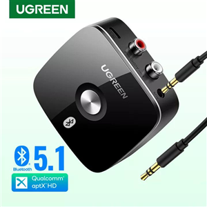 Thiết bị thu tín hiệu Bluetooth 5.1 Ugreen 40759 dùng cho Loa, Amply, hỗ trợ APTX HD