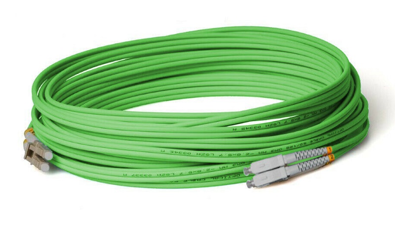 Dây Nhảy Quang Flyin OM5 LC/UPC-LC/UPC 45M Duplex - Multimode Cao Cấp, Suy Hao Thấp
